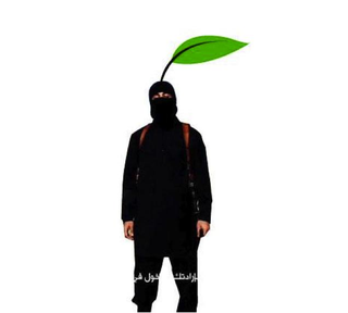 Illustration for article titled Japanese Twitter Users Stand Up to ISIS with...a Photoshop Meme